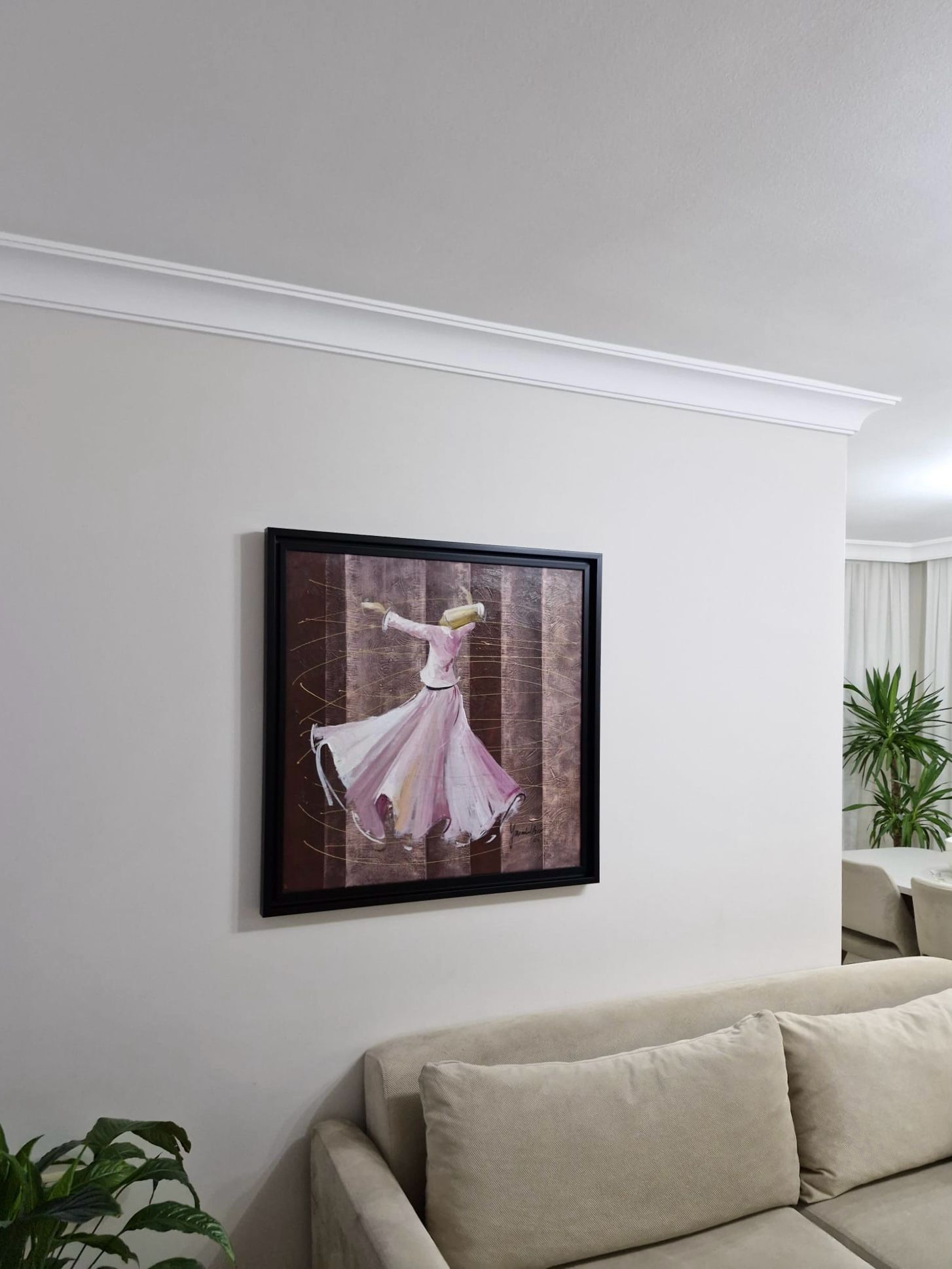 Sanat severimizin en güzel köşesinde yerini alan yağlı boya tablomuz. İyi günlerde kullanınız.