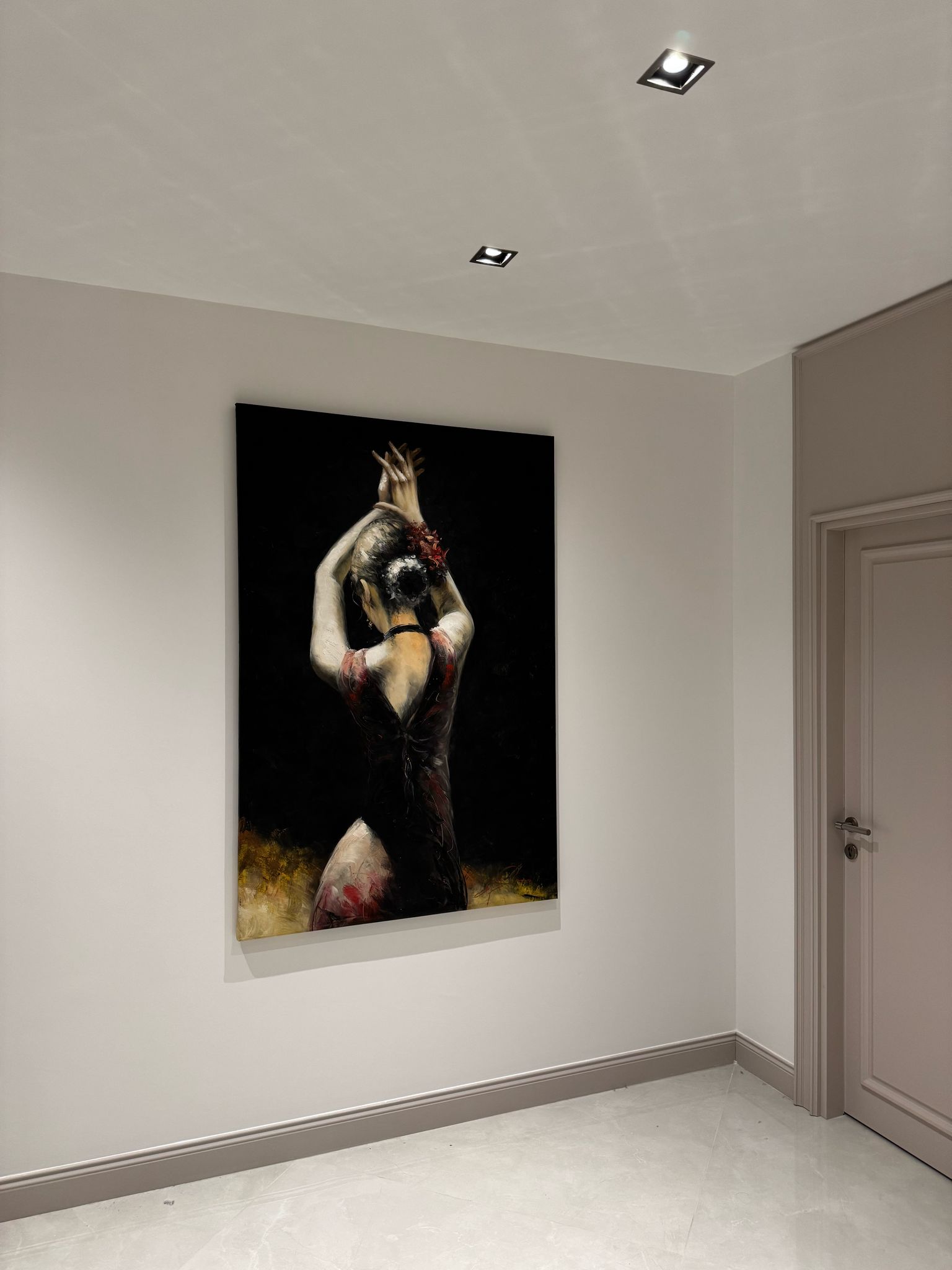 Sanat severimizin en güzel köşesinde yerini alan yağlı boya tablomuz. İyi günlerde kullanınız.