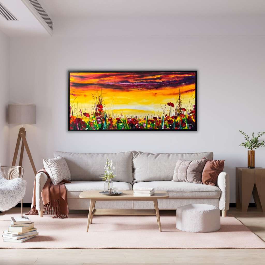 Gelincikler Yağlı Boya Tablo