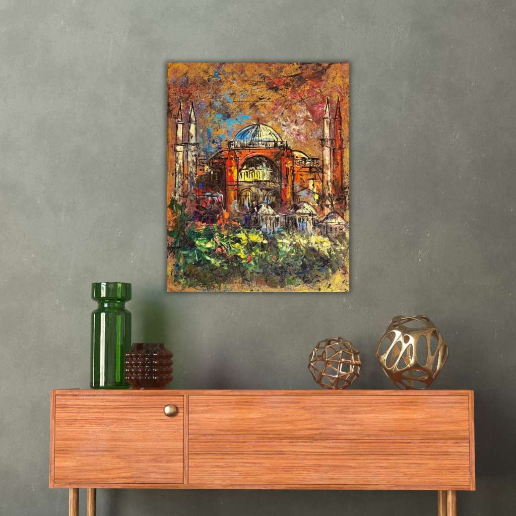 Ortaköy Camii Yağlı Boya Tablo