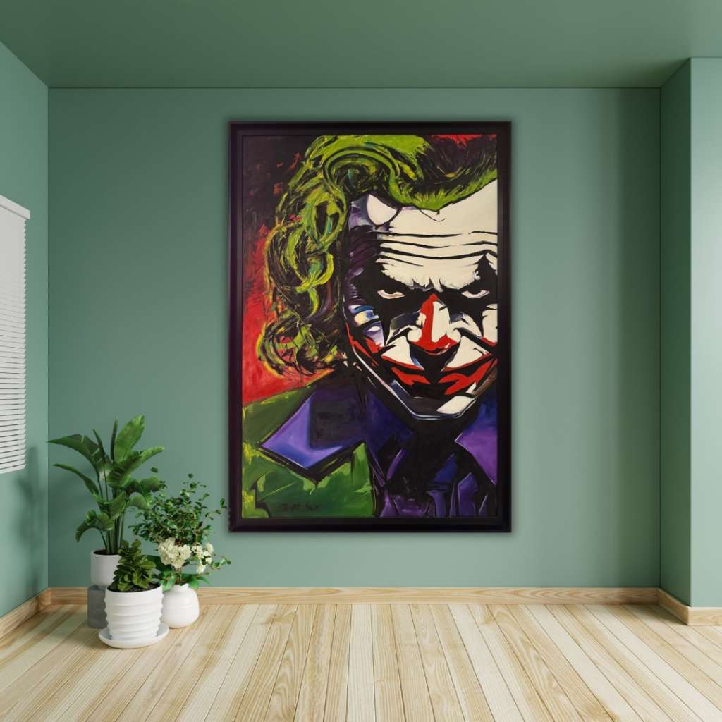 Joker Yağlı Boya Tablo