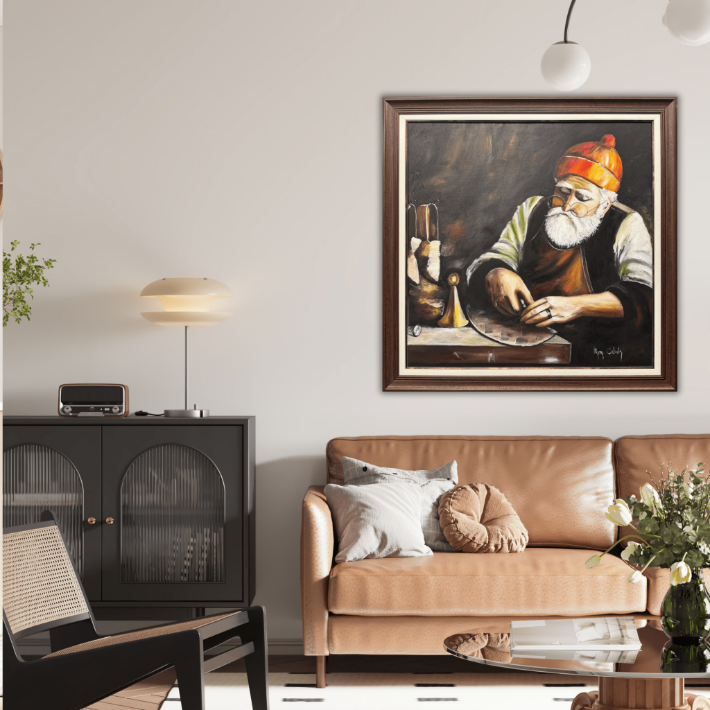Kundura Ustası Yağlı Boya Tablo