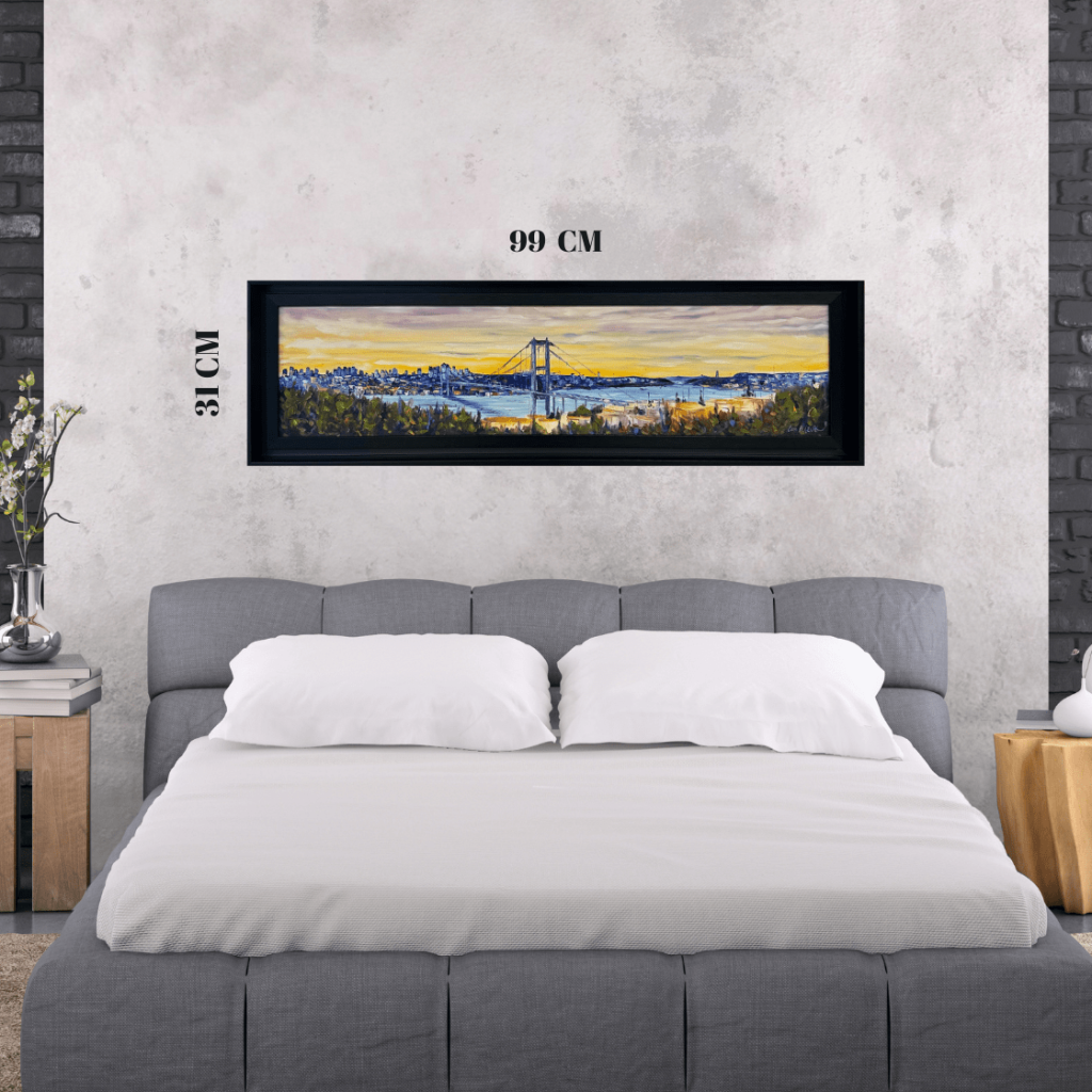 Modern İstanbul Yağlı Boya Tablo