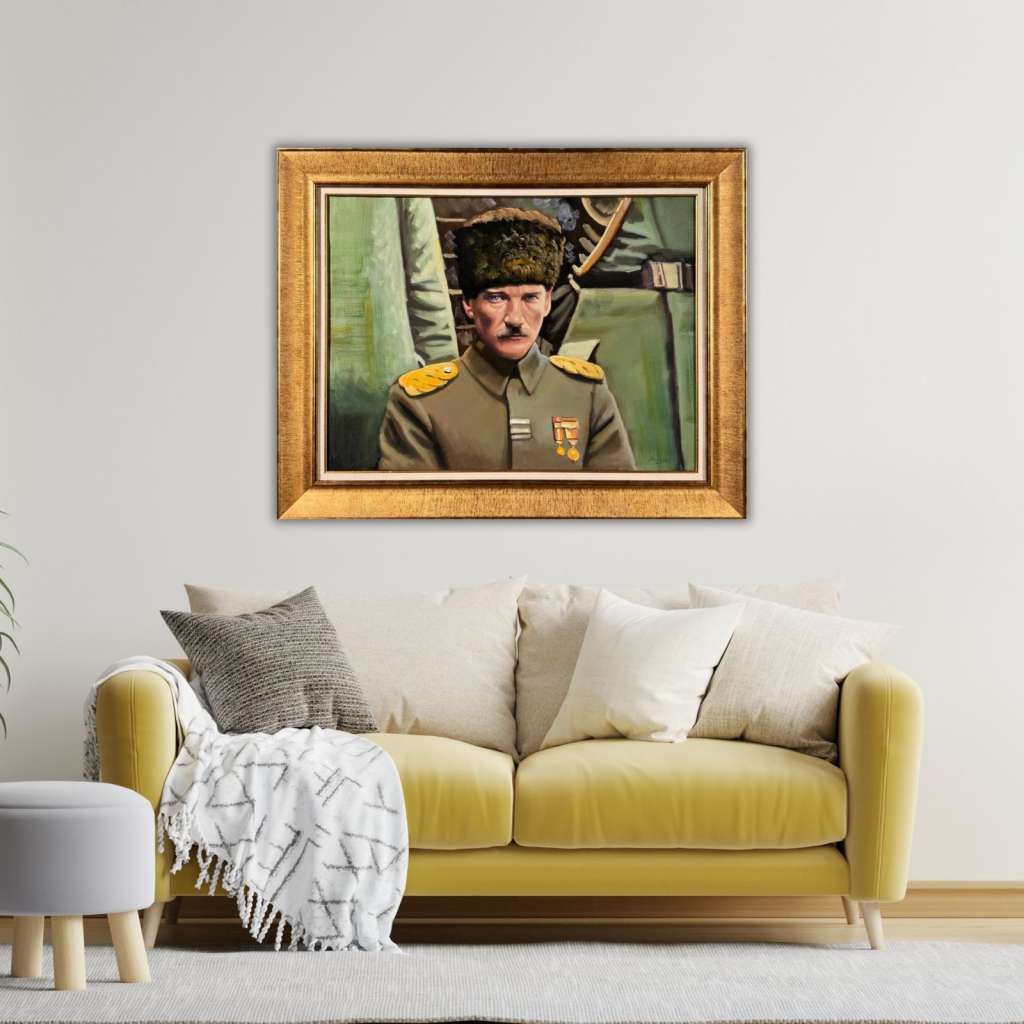 Atatürk Yağlı Boya Tablo